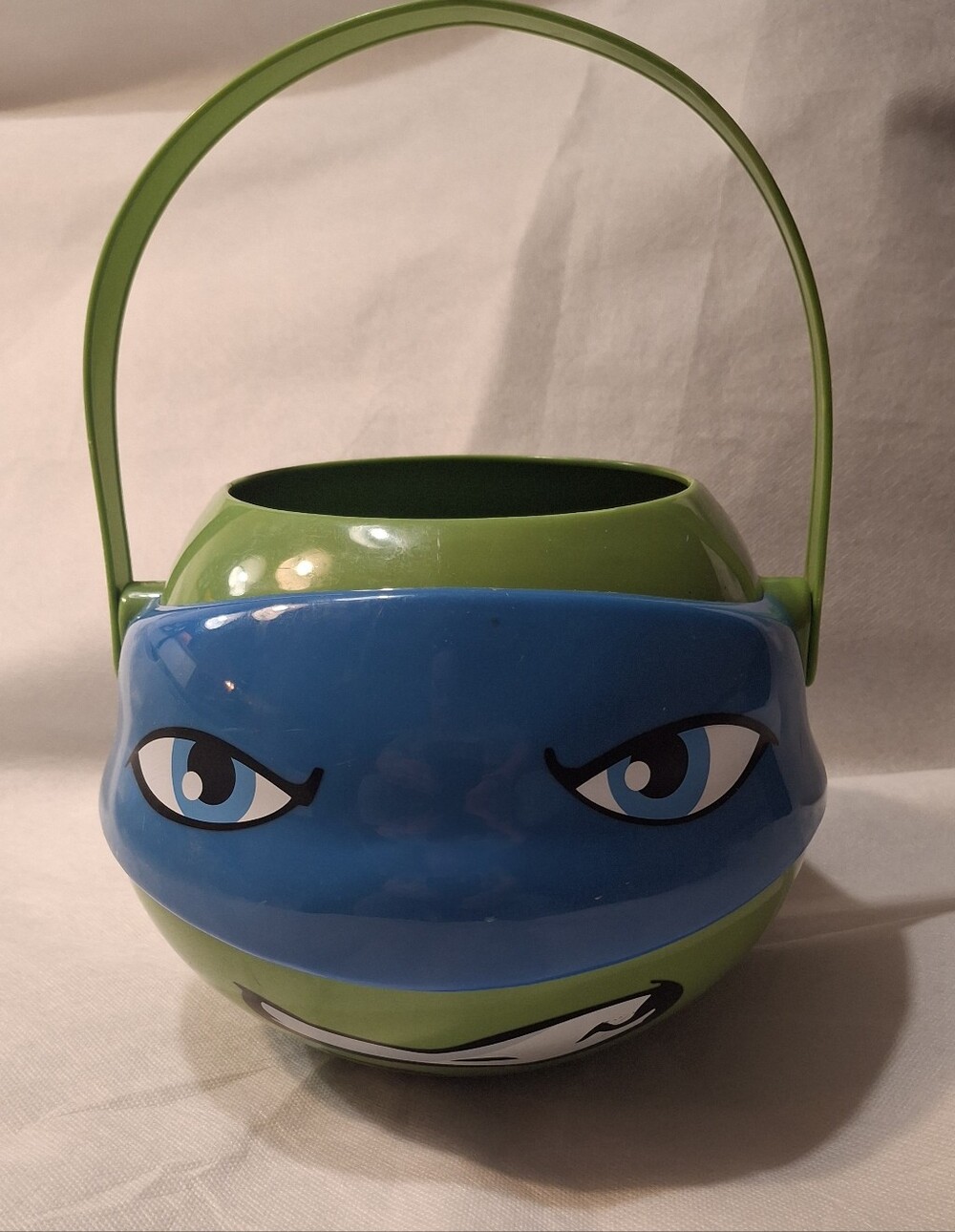 TMNT Leobardo Trick O Treat Retro, Kidcore Plastic Candy Bucket